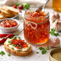 Hot Pepper Garlic Jelly