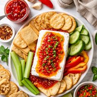 Hot Pepper Jelly and Cream Cheese Dip