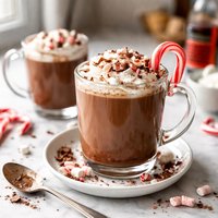 Hot Peppermint Schnapps Chocolate