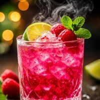Hot Pink Cocktail