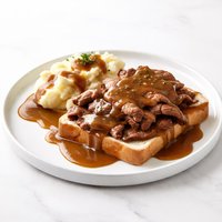 Hot Roast Beef Sandwiches Gravy