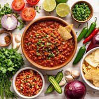 Hot Salsa Blender Style