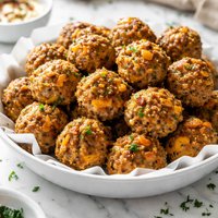 Hot Sausage Cheese Balls