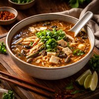 Hot Sour Chicken Soup