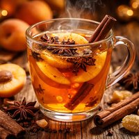 Hot Spiced Apricot Tea