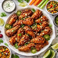 Hot Spicy Southwestern Buffalo Wings
