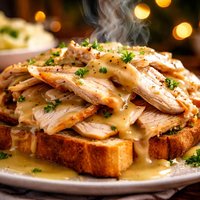 Hot Turkey Sandwiches for Leftover Turkey
