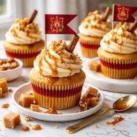 House Gryffindor Butterbeer Cakes