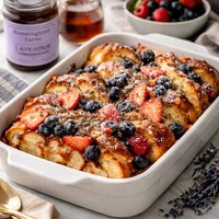 Hummingbird Farms Lavender French Toast Bake