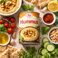 Hummus Already Prepared Canned by Sy