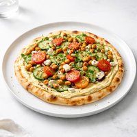 Hummus Pizza