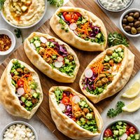 Hummus Wraps or Pockets