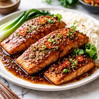 Hunan Style Chili Salmon