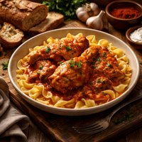 Hungarian Chicken Paprika