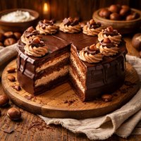 Hungarian Chocolate Chestnut Torte Gesztenye Torta