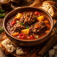 Hungarian Oxtail Soup