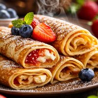 Hungarian Palacsinta Crepes