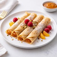 Hungarian Pancakes Palacsinta