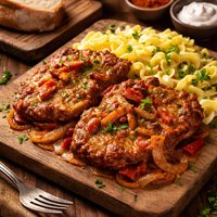 Hungarian Pork Chops