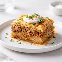 Hungarian Rakott Kaposzta Cabbage Casserole