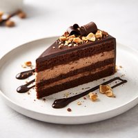 Hungarian Rich Chocolate Hazelnut Torte