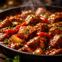Hungarian Veal Stew Borjuprklt