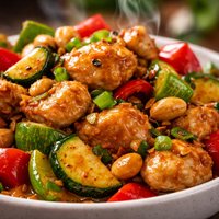 Hungry Girl Kung Pow Chicken