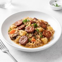 Hunters Polish Sausage Sauerkraut Stew