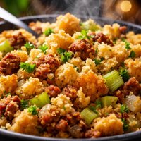 Hurry Up Cornbread Stuffing