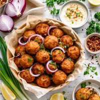 Hush Puppies with Onions