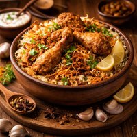 Hyderabadi Chicken Biryani