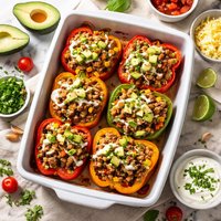 I Coulda Had a Stuffed Pepper Stuffed Peppers