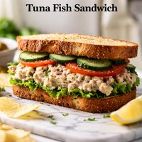 I Hate Mayonnaise Tuna Fish Sandwich