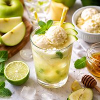 Ice Cream Apple Refresher