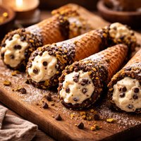 Ice Cream Cone Cannoli