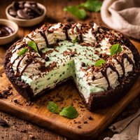 Ice Cream Grasshopper Pie