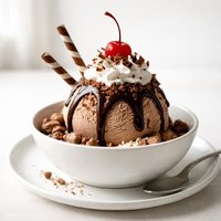 Ice Cream Parlor Chocolate Malt