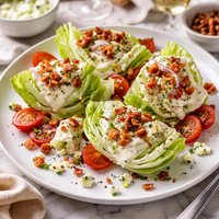 Iceberg Hearts with Blue Cheese Vinaigrette