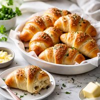 Icebox Butterhorns Overnight Dinner Rolls