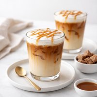 Iced Caramel Cappuccinos