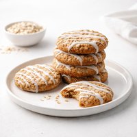 Iced Oatmeal Cookies