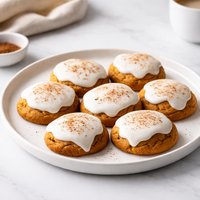 Iced Pumpkin Cookies