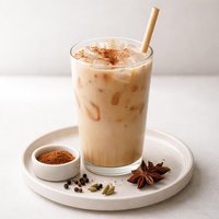 Iced Soy Vanilla Chai Latte