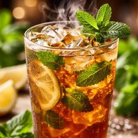 Iced Sweet Mint Tea