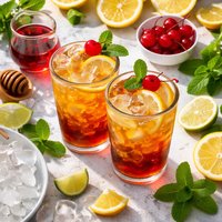 Iced Tea with Grenadine