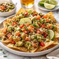 Icelandic Guacamole Nachos