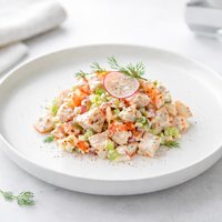 Imitation Crab or Lobster Salad