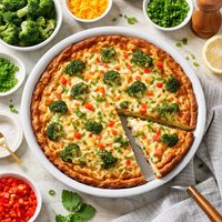 Impossible Broccoli Pie