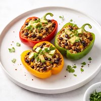 In the Zone Stuffed Bell Peppers