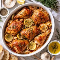 Ina Garten Garlic Roast Chicken
